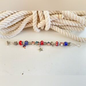 3 for $25 pick and bundle.  🏡🏡🏡 July 4th Charm Bracelet